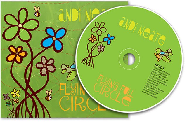 CD packaging designed by Lunaria Ltd.